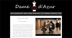 Desktop Screenshot of dame-dazur.com