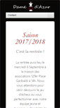 Mobile Screenshot of dame-dazur.com